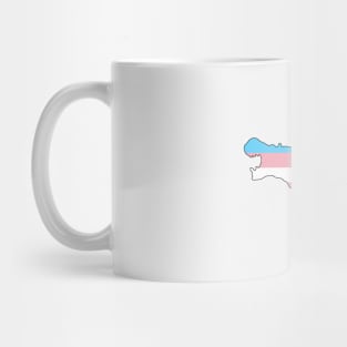 Trans Pride Hippo Mug